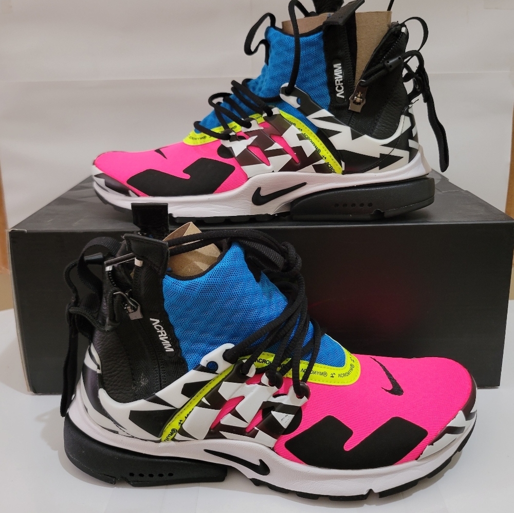 Nike x Acronym Air Presto‎ Mid Racer Pink